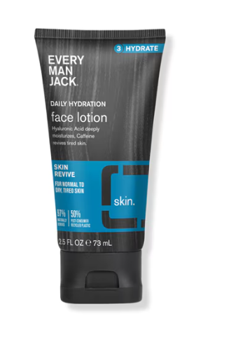 Every Man Jack Daily Hydration Face Lotion, 2.5 oz