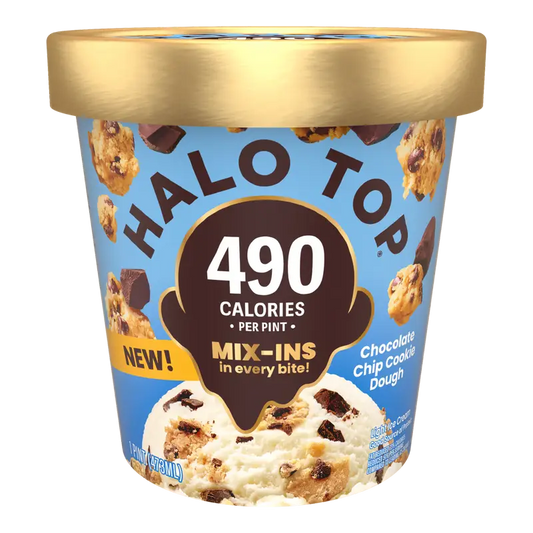 Halo Top Mix-Ins Cookie Brownie Ice Cream 16 oz