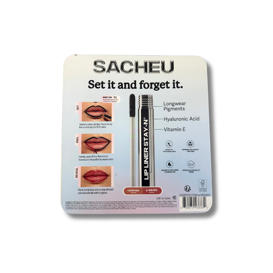 Sacheu Peel-Off Lip Liner 2-Pack