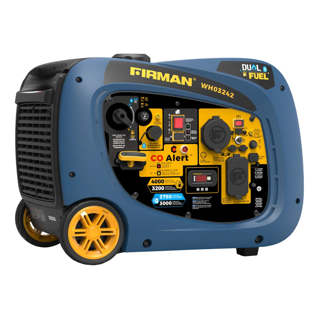 Firman 3200W Running / 4000W Peak Dual Fuel Inverter Generator*