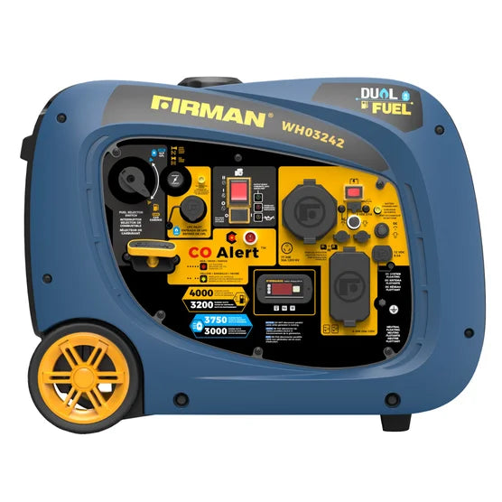 Firman 3200W Running / 4000W Peak Dual Fuel Inverter Generator*