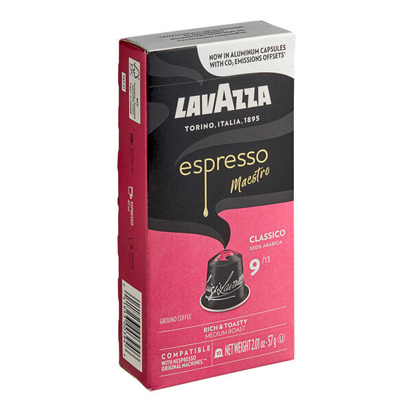 Lavazza Espresso Medium Roast, 9 Count