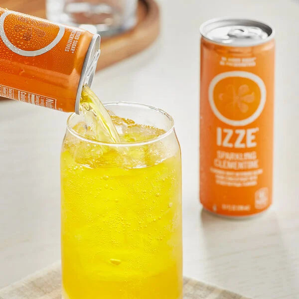 IZZE Sparkling Juice Beverage Sparkling Clementine 6 ct, 8.4 oz