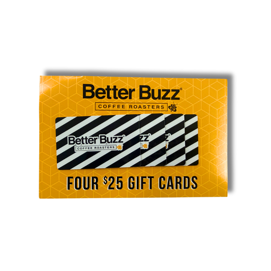 Better Buzz Coffee Gift Card 4-Pack