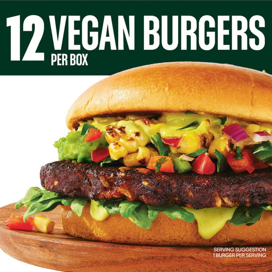 MorningStar Farms Chipotle Black Bean Burger, 1/4 lb Patty, 12 ct
