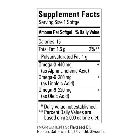 Nature Made Triple Omega 3-6-9, 180 Softgels