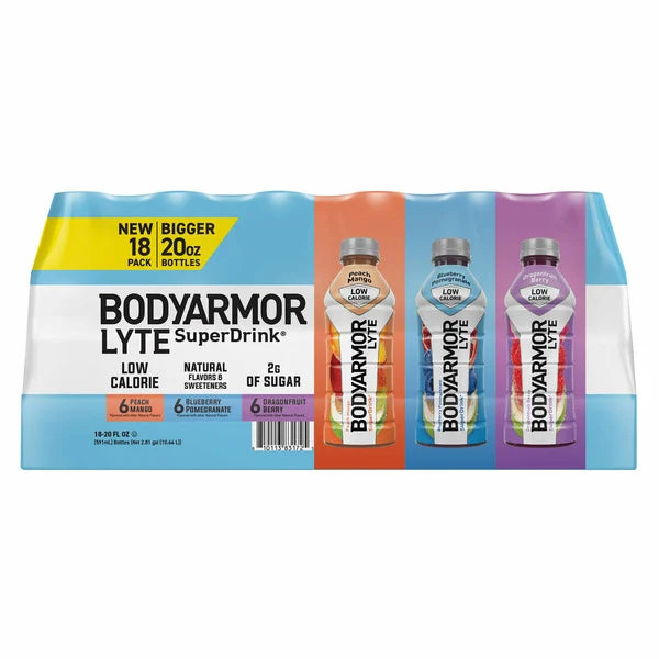 Body Armor Lyte Variety Pack 18 ct, 20 oz