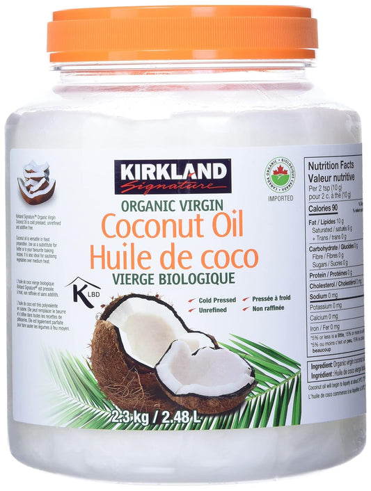 Kirkland Signature Organic Virgin Coconut Oil, 84 oz