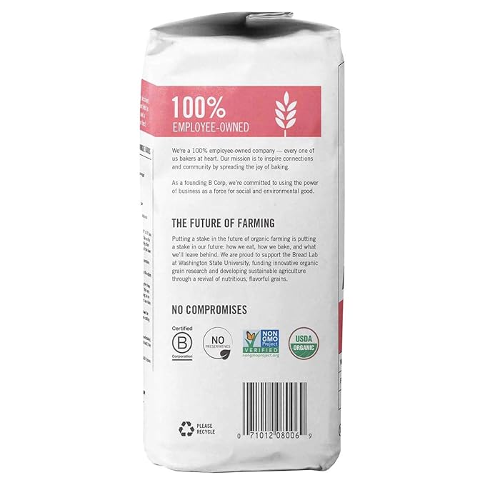King Arthur Organic Artisan All Purpose Flour, 5 lb