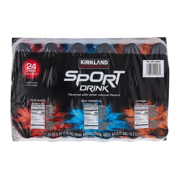 Kirkland Signature Sport Drink Variety Pack 24 ct 20 oz