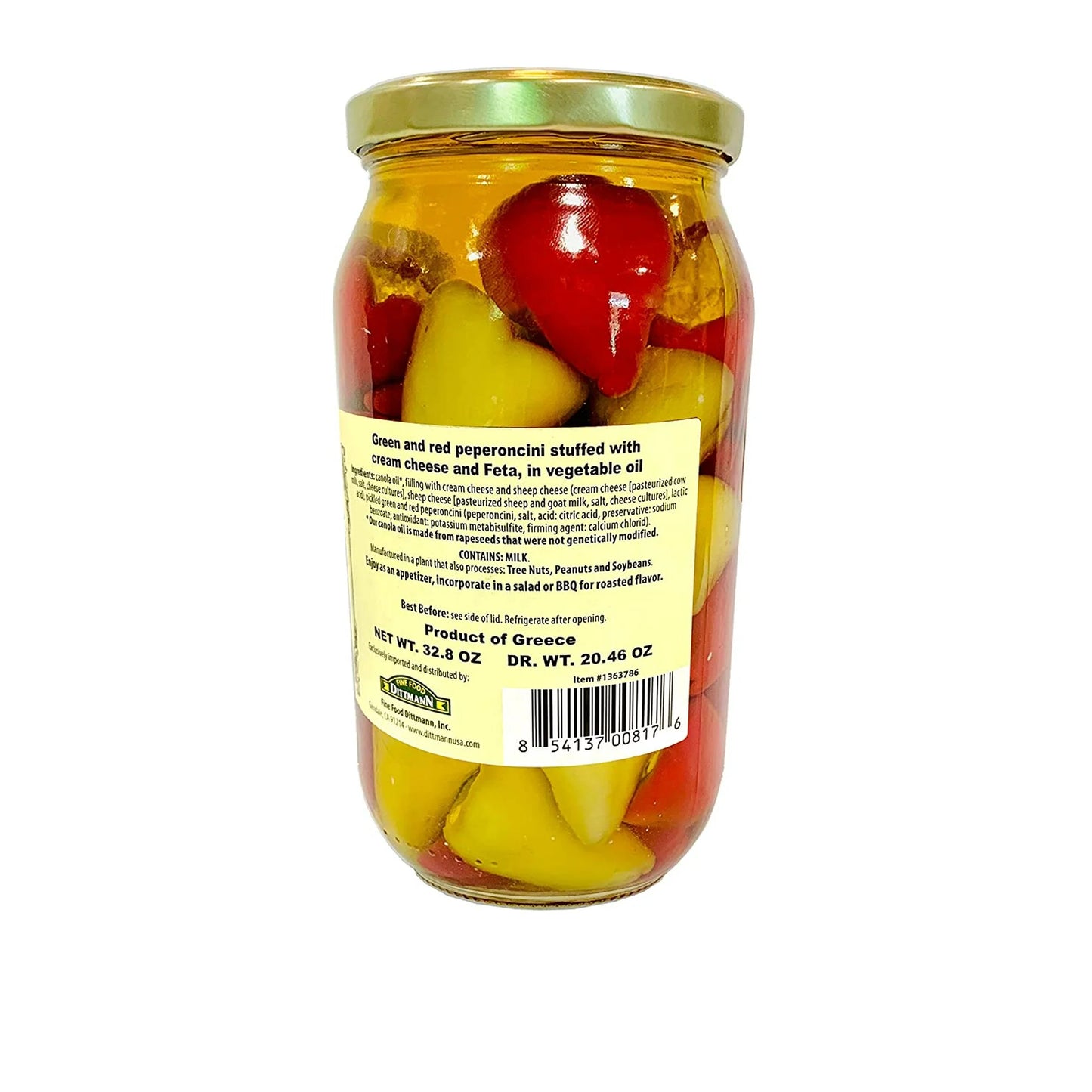 Fine Food Dittmann Greek Peperoncini Duo, 20.46 oz