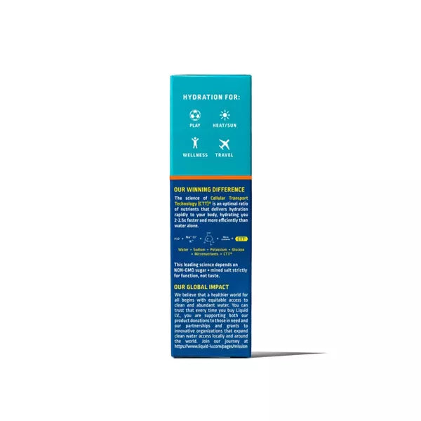 Liquid I.V. Tropical Punch Flavor Hydration Multiplier for Kids, 8 Count