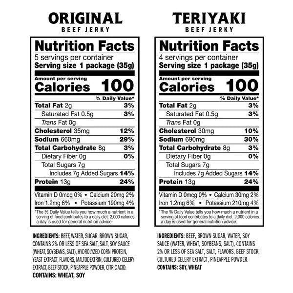 Jack Link's Beef Jerky Variety Pack 9 ct, 1.25 oz