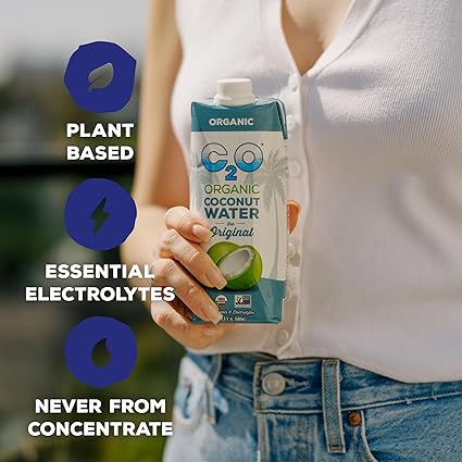 C2O Original Organic Coconut Water, 16.9 oz