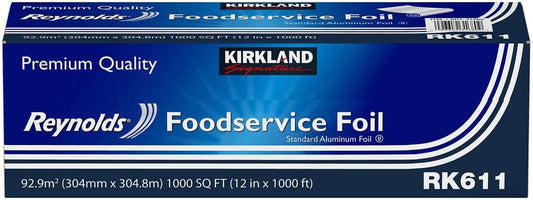 Kirkland Signature Reynolds Foodservice Foil, 12" x 1,000'