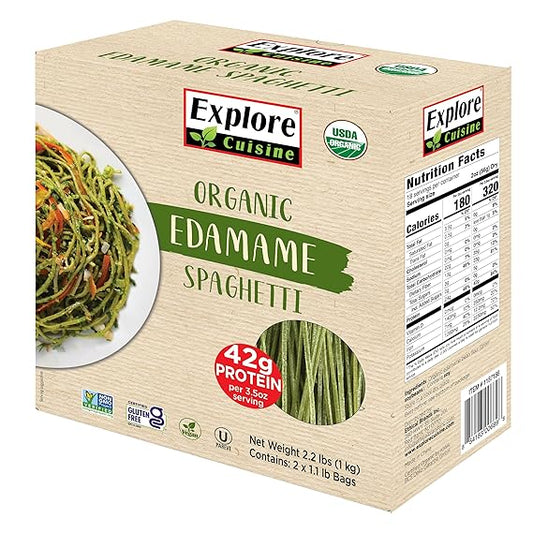 Explore Cuisine Organic Edamame Spaghetti 2 ct, 1 lb