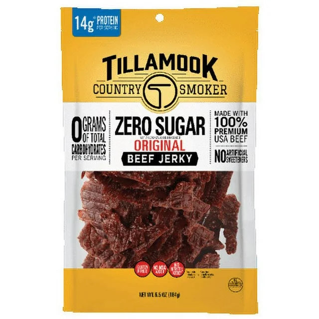 Tillamook Zero Sugar Jerky 2 ct, 6 oz