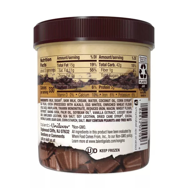 Talenti Gelato Layers Salted Caramel Truffle, 11.6 oz