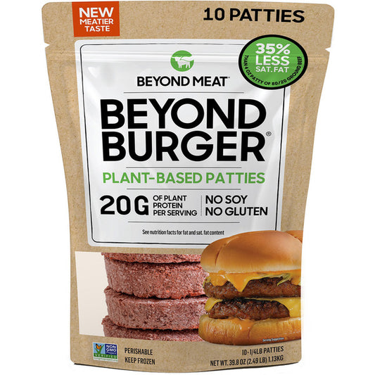 Beyond Meat Plant-Based Patties 10 ct, 3.98 oz