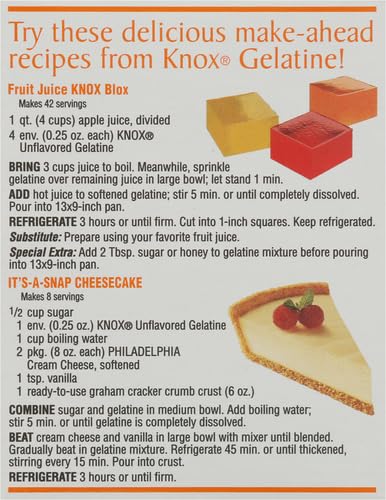 Knox Original Unflavored Gelatine, 1 oz