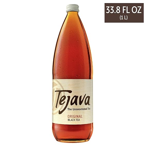 Tejava Black Tea, Original, 33.8 fl oz, 12 count