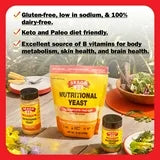 Bragg Nutritional Yeast Seasoning, 4.5 oz