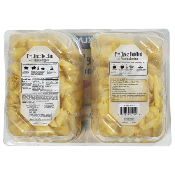 Kirkland Signature Five Cheese Tortellini with Parmigiana Reggiano 2 ct, 24 oz