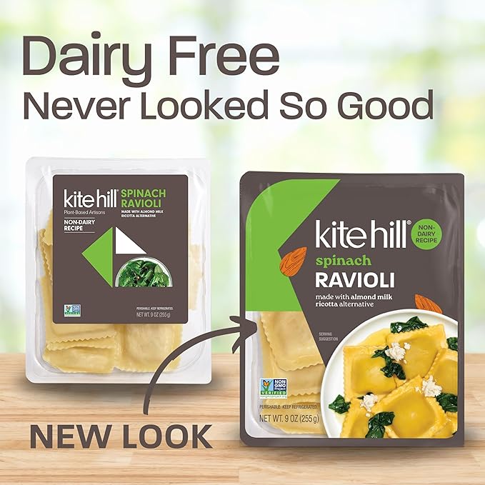 Kite Hill Planted Based Mushroom Ravioli, 9 oz