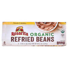 Rosarita Organic Refried Beans 8 ct, 16 oz