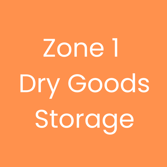 Zone 1 Dry Goods Storage