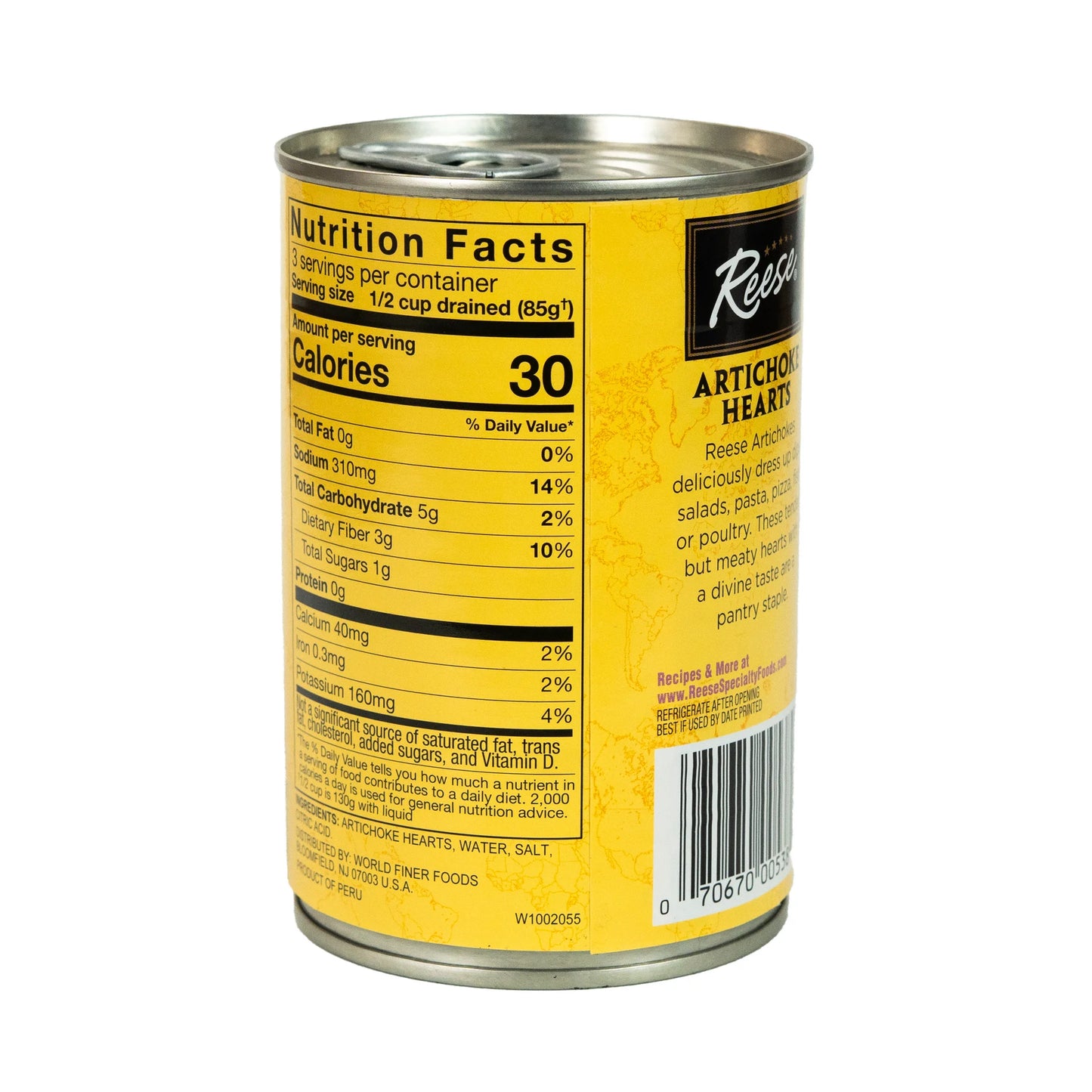Reese Artichoke Hearts, 14 oz