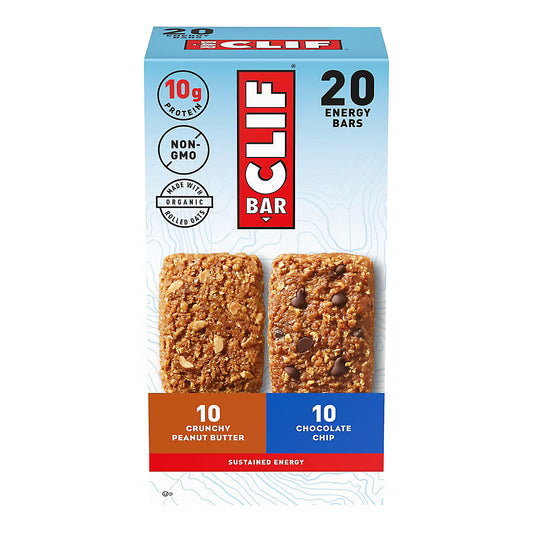 CLIF BAR Energy Bar, Variety Pack, 2.4 oz, 26 Count