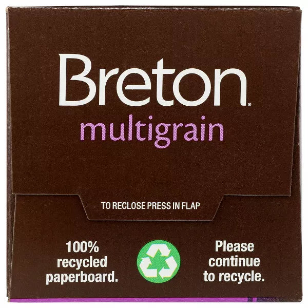 Dare Foods Breton Multi-Grain Crackers, 7.3 oz