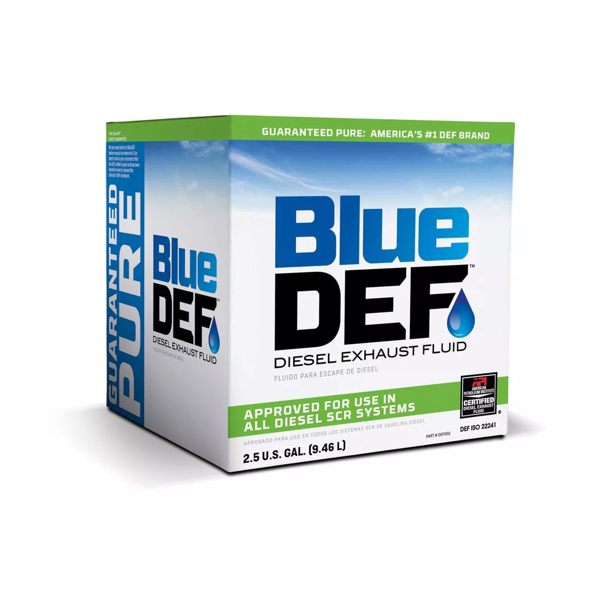 Peak Blue Def Diesel Exhaust Fluid, 2.5 gallons