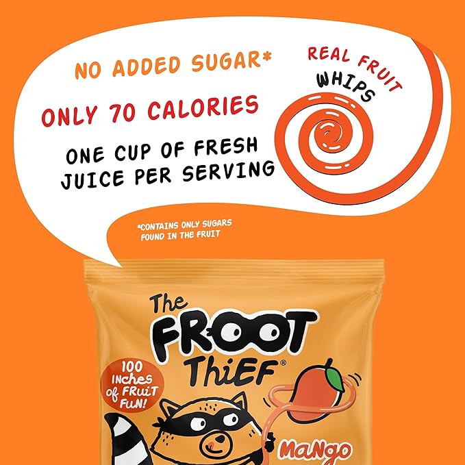 The Froot Thief Mango Fruit Whips, 5 Count