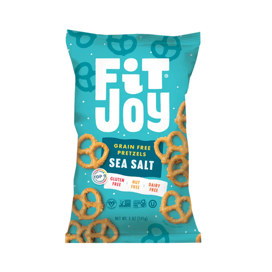 Fit Joy Grain Free Pretzels Sea Salt 5oz.