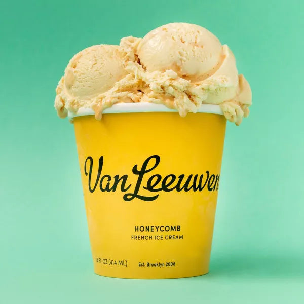 Van Leeuwen Honeycomb Ice Cream, 14 oz