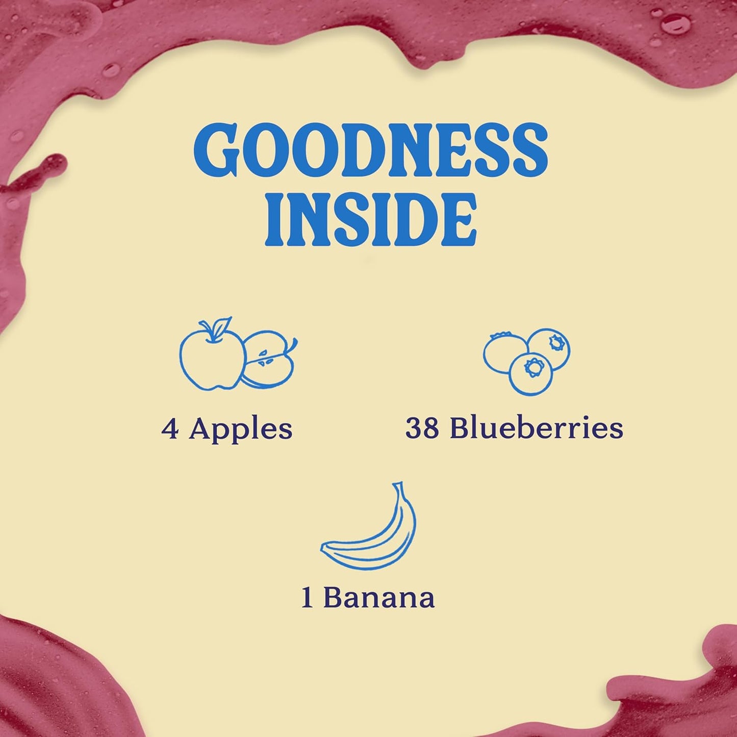 Naked Blue Machine Juice, 15.2 oz