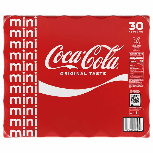 Coca-Cola Mini, 30 Count