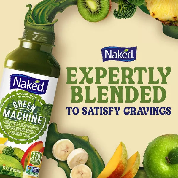 Naked Green Machine Juice, 15.2 oz