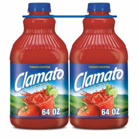 Clamato Tomato Cocktail Original 2 ct, 64 fl oz