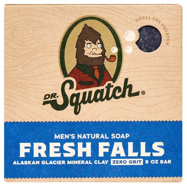 Dr. Squatch Natural Bar Soap 6 Pack, 5 oz