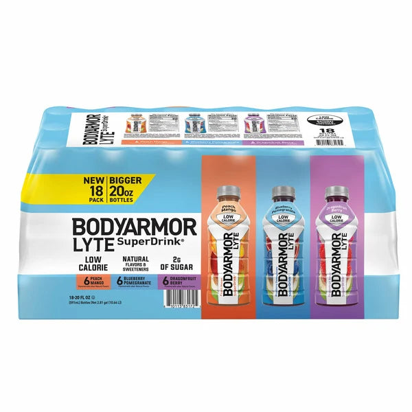 Body Armor Lyte Variety Pack 18 ct, 20 oz