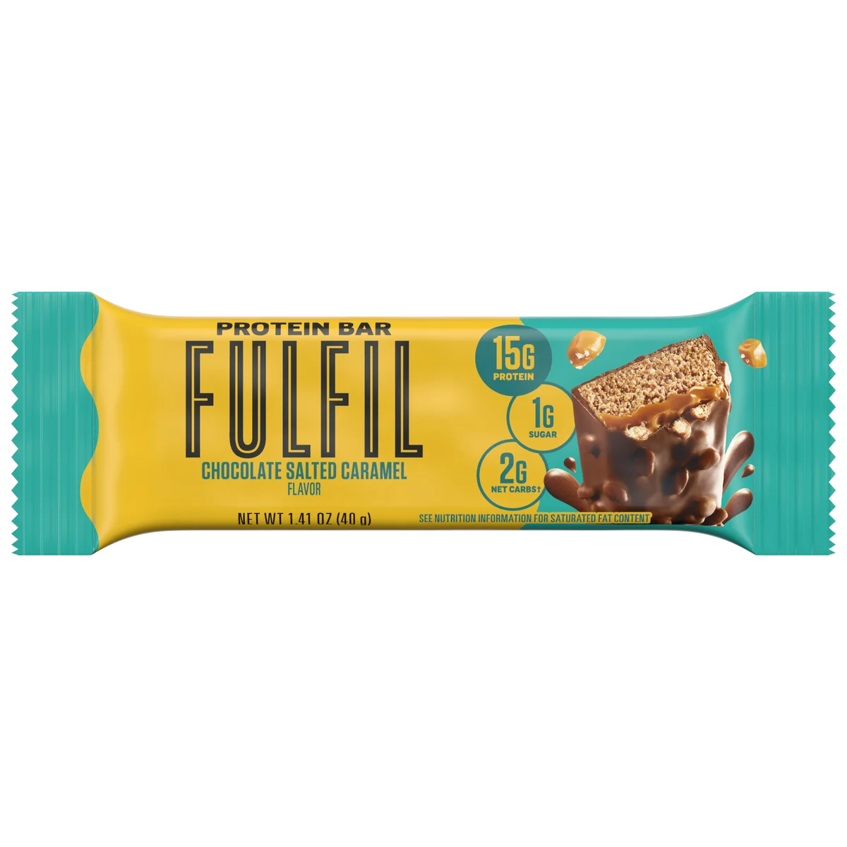 FULFIL Protein Bar, Variety Pack, 1.41 oz, 18-count