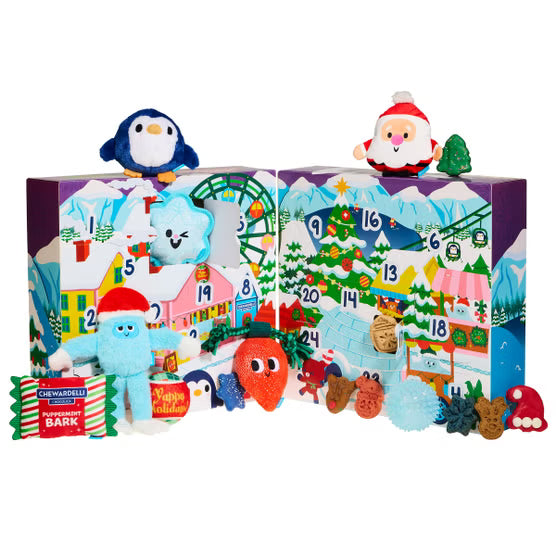 BARK Winter Wooferland Toy and Treat Dog Advent Calendar