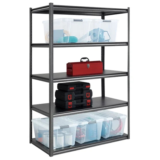 Gorilla Rack Z-Beam 5-shelf Steel Storage Rack, 48“ x 24“ x 72"*