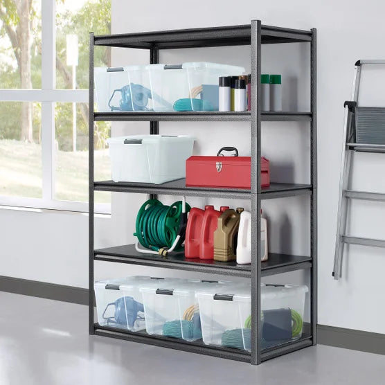 Gorilla Rack Z-Beam 5-shelf Steel Storage Rack, 48“ x 24“ x 72"*