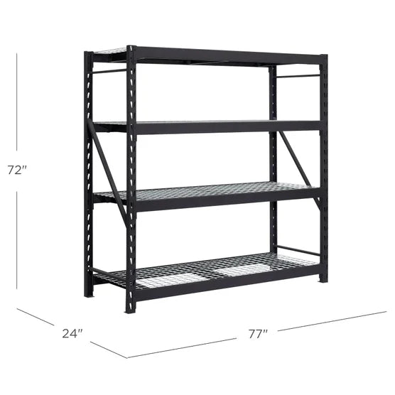 Gorilla Rack Industrial Shelving, 77” x 24” x 72"*