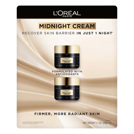 L'Oreal Paris Midnight Cream, 1.7 oz, 2-pack