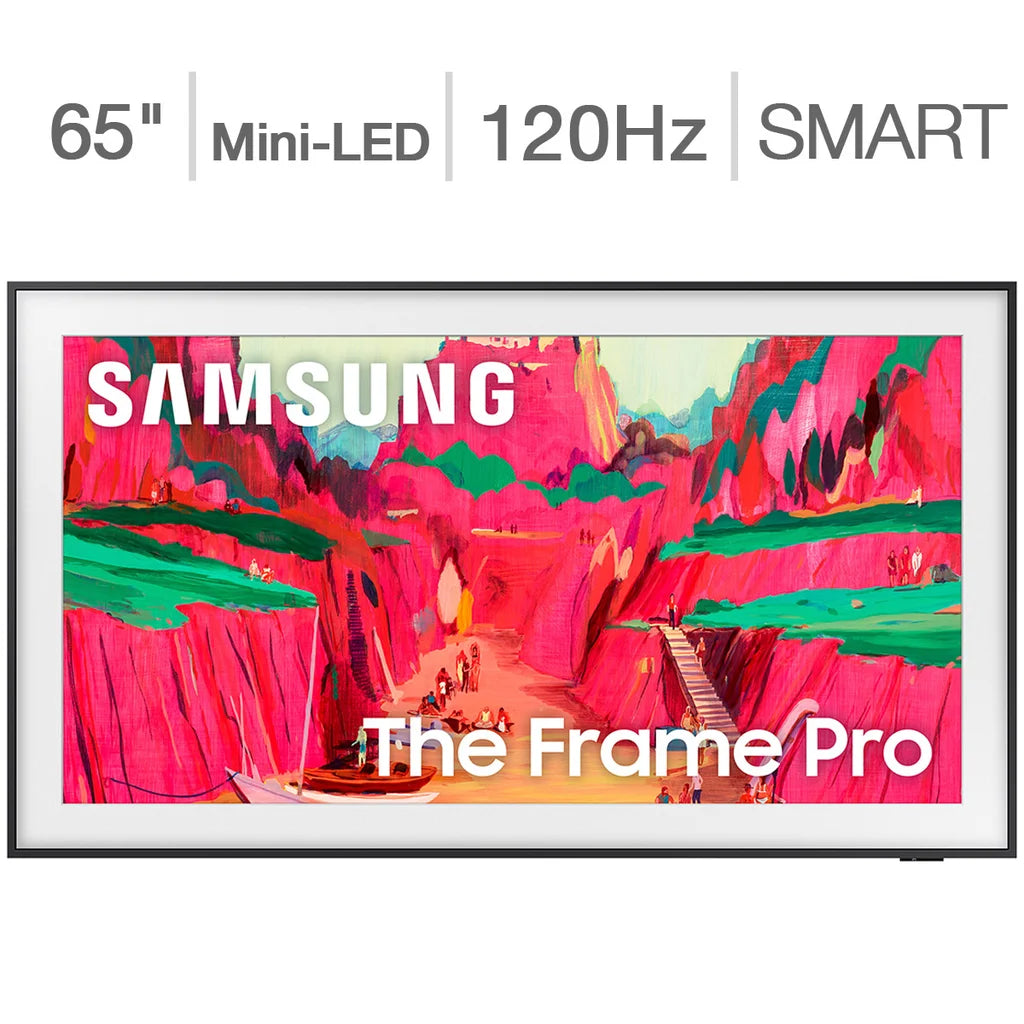 Samsung 65" Class - The Frame Pro Series - Neo QLED 4K Mini LED - Art Mode Vision AI Smart TV